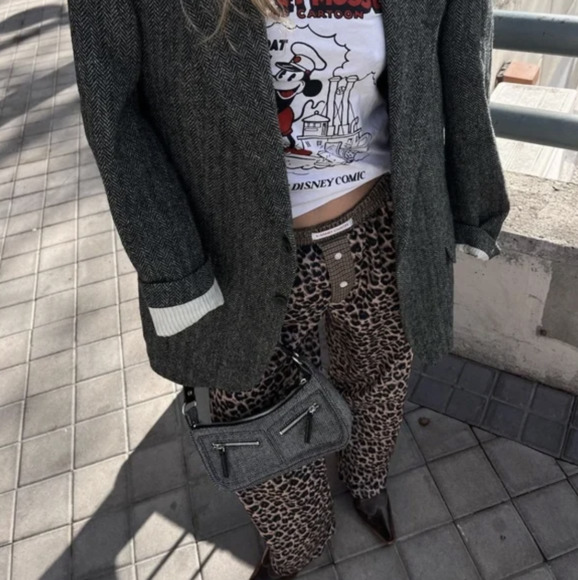 Leopard Print Pants